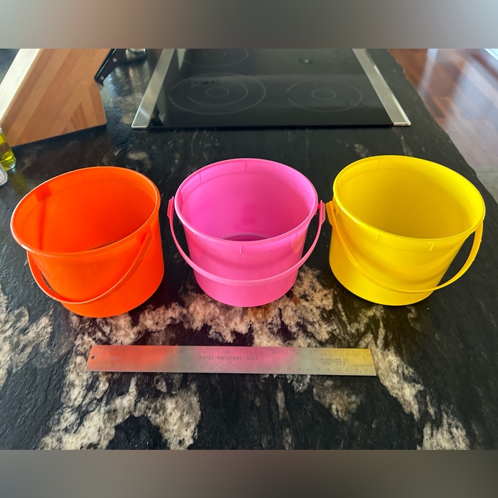 Set of 3 Buckets